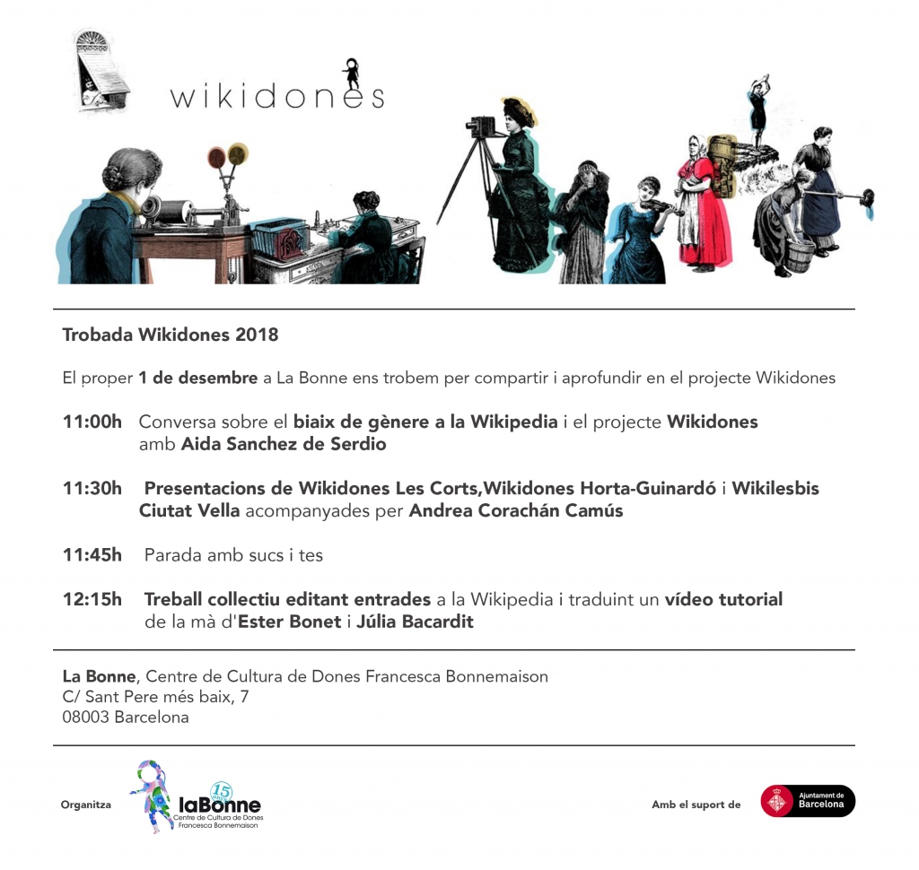 Trobada Wikidones 2018